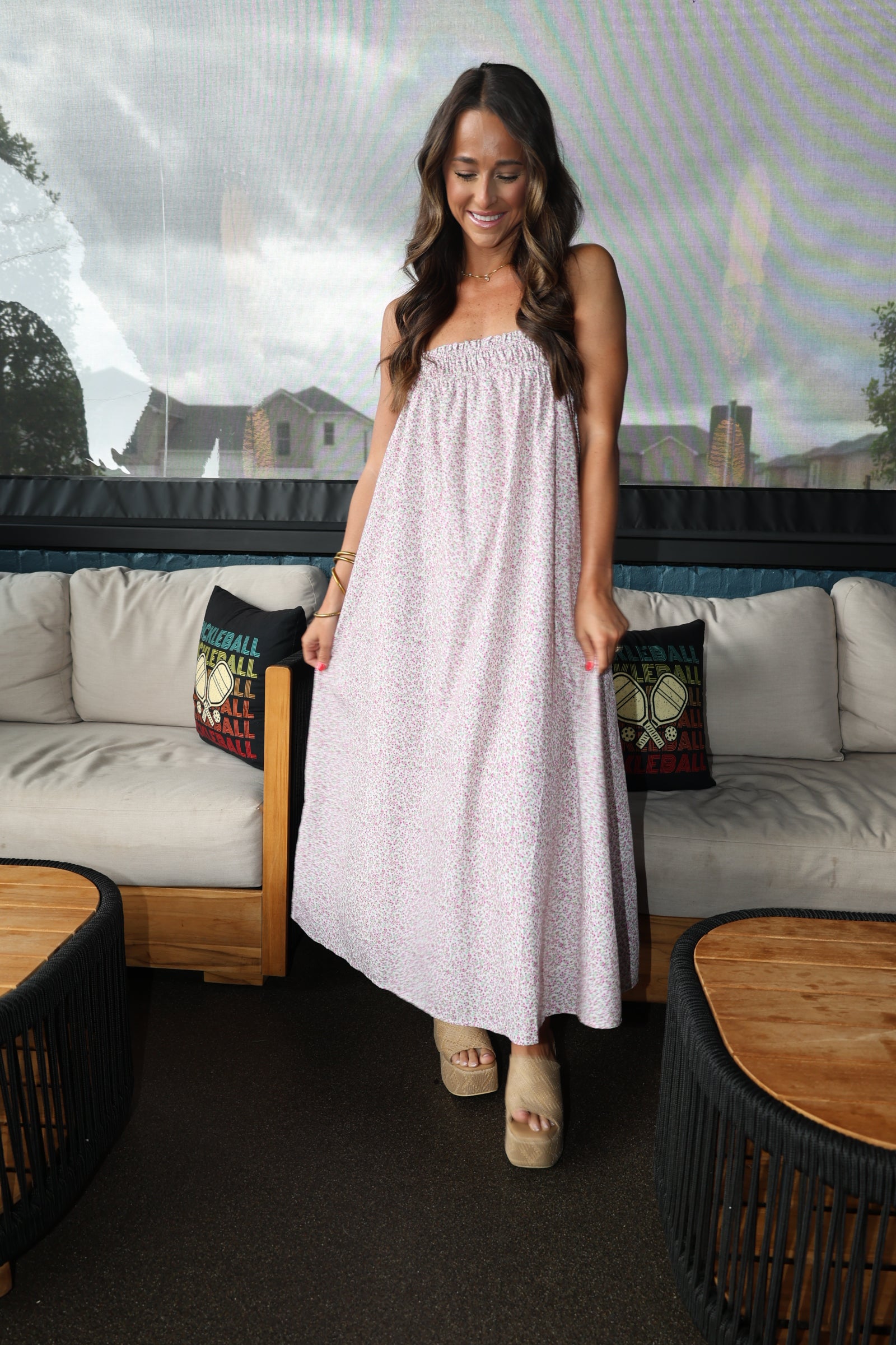 Blissful Midi Dress Large