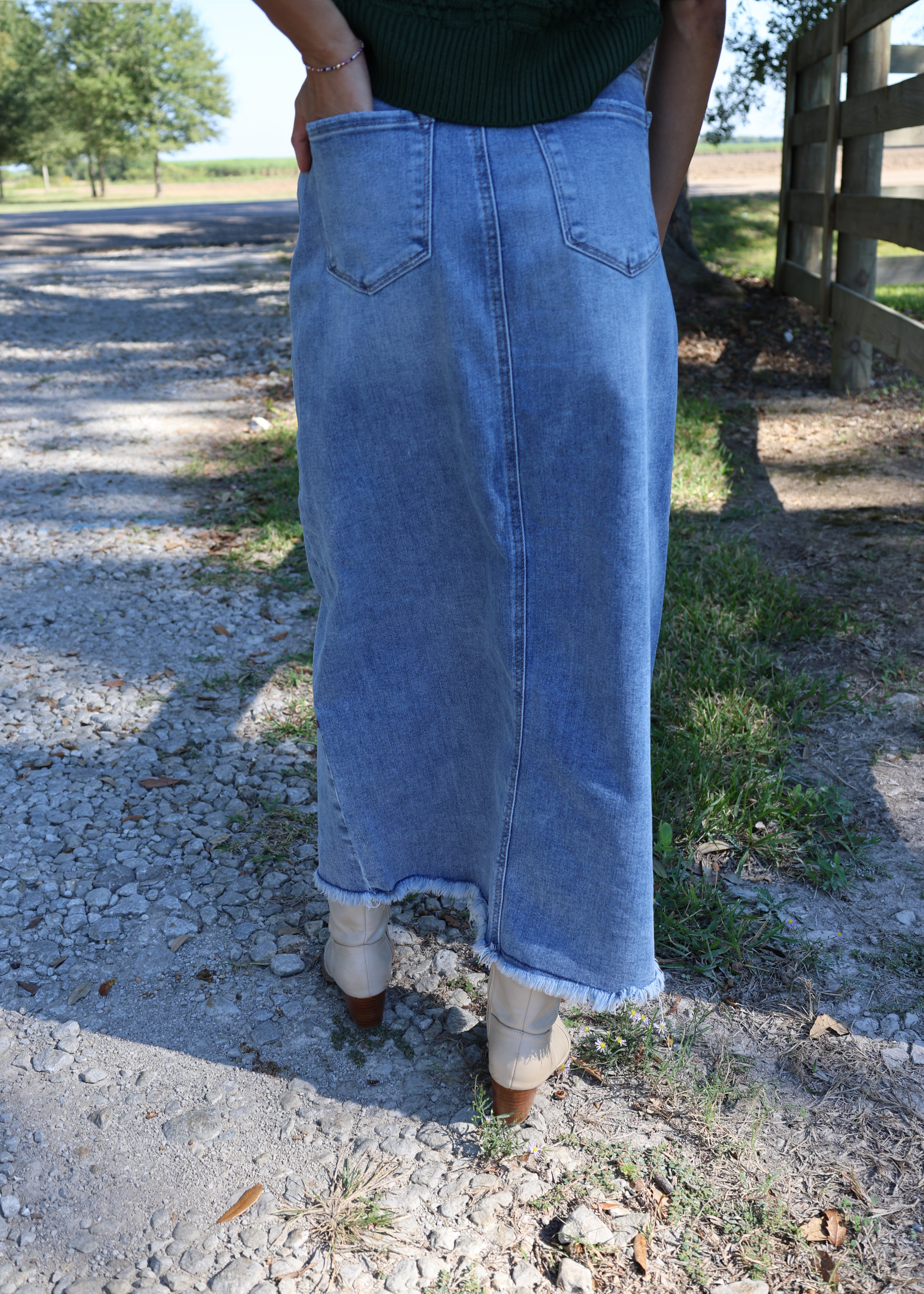 Debbie Denim Skirt
