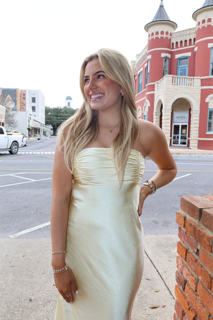 Celina Dress(yellow)