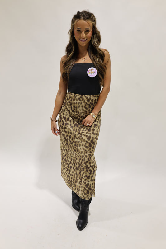Cheetah skirt