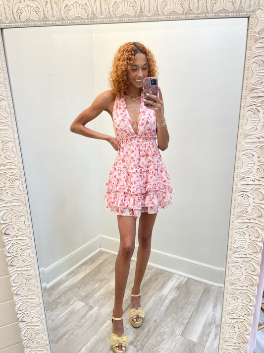 Peachy dress