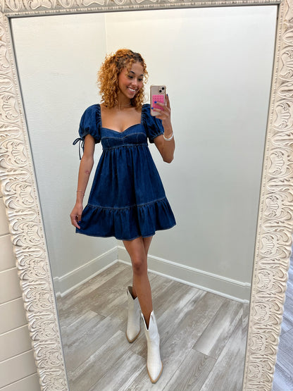 Hali Denim Dress