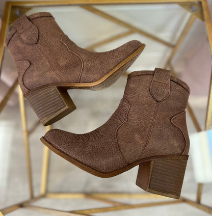 Taupe Booties