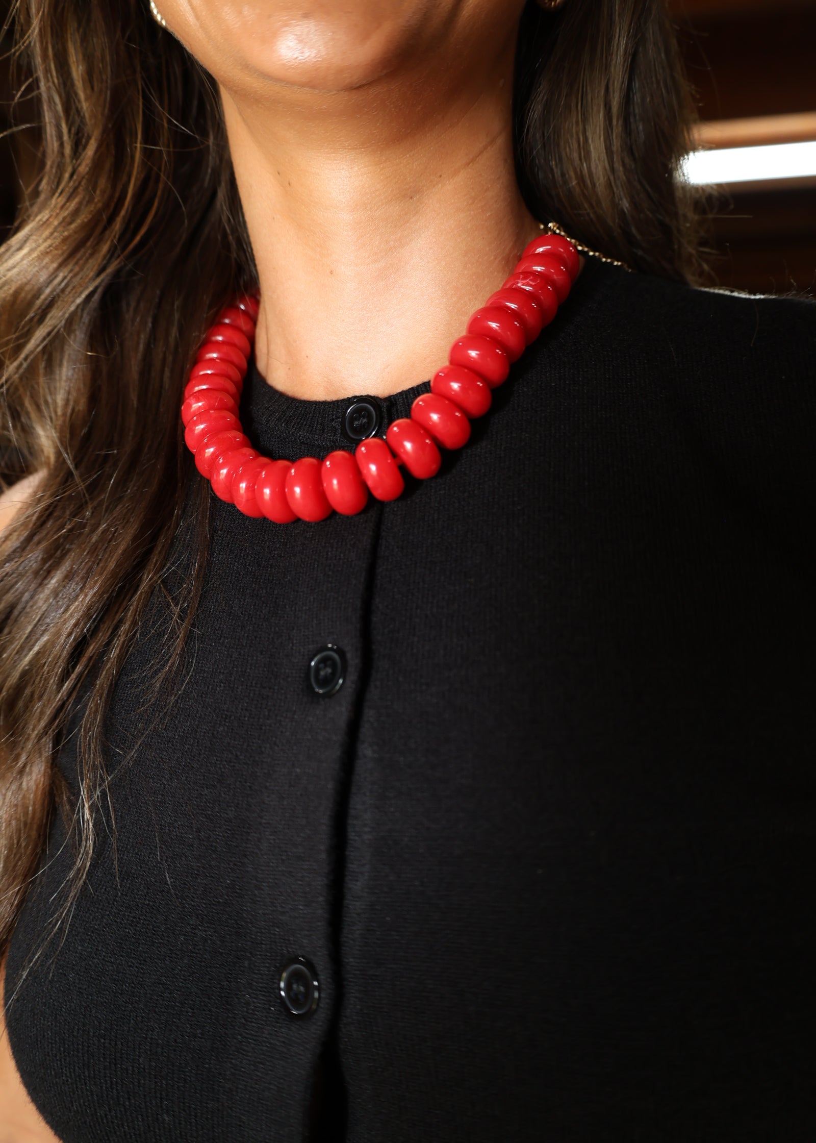 Palmer Necklace-Red