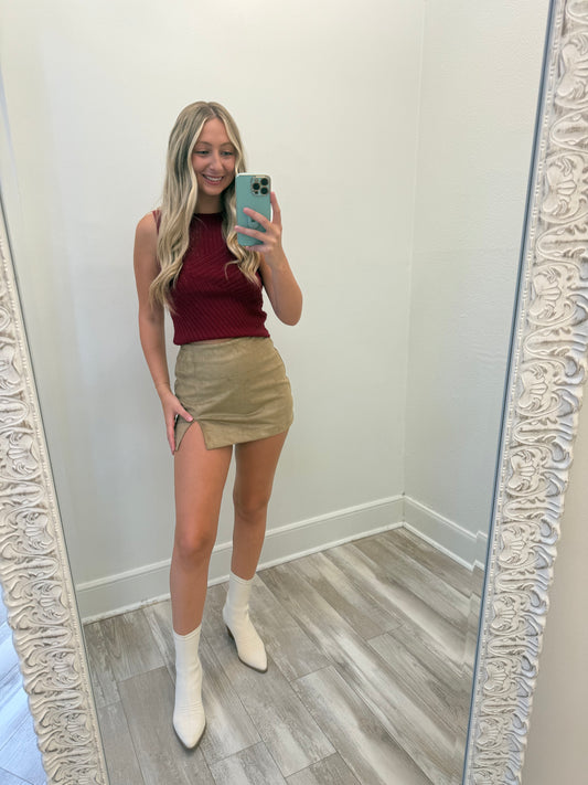 Sicily Skort(tan)