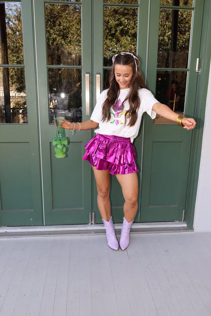Purple Skort