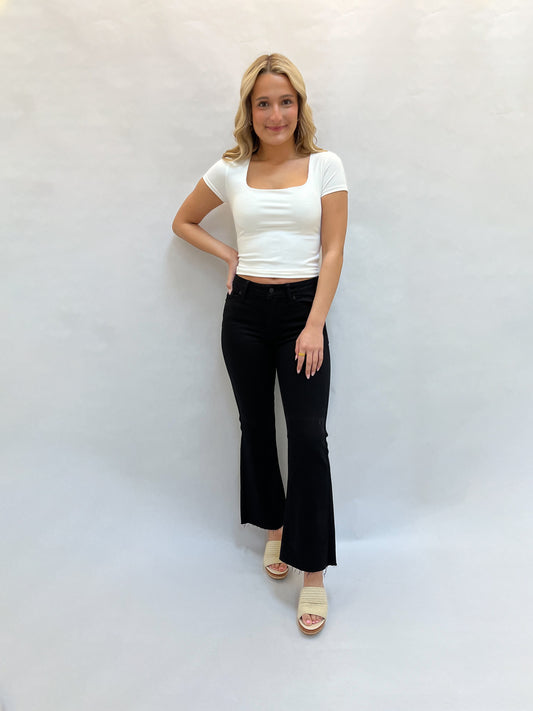 Kali Cropped Black