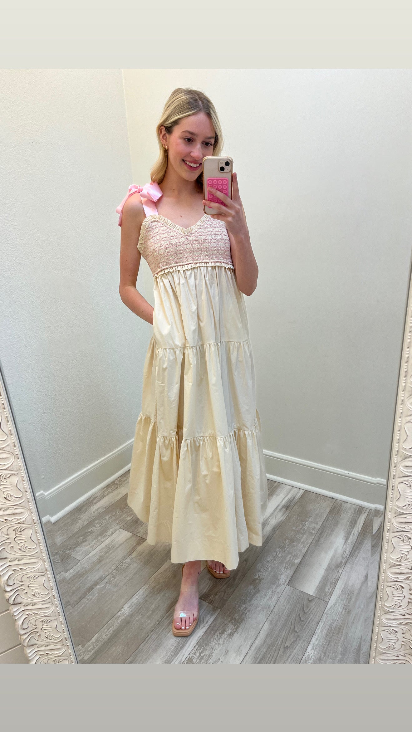Spring Sky Dress(pink)