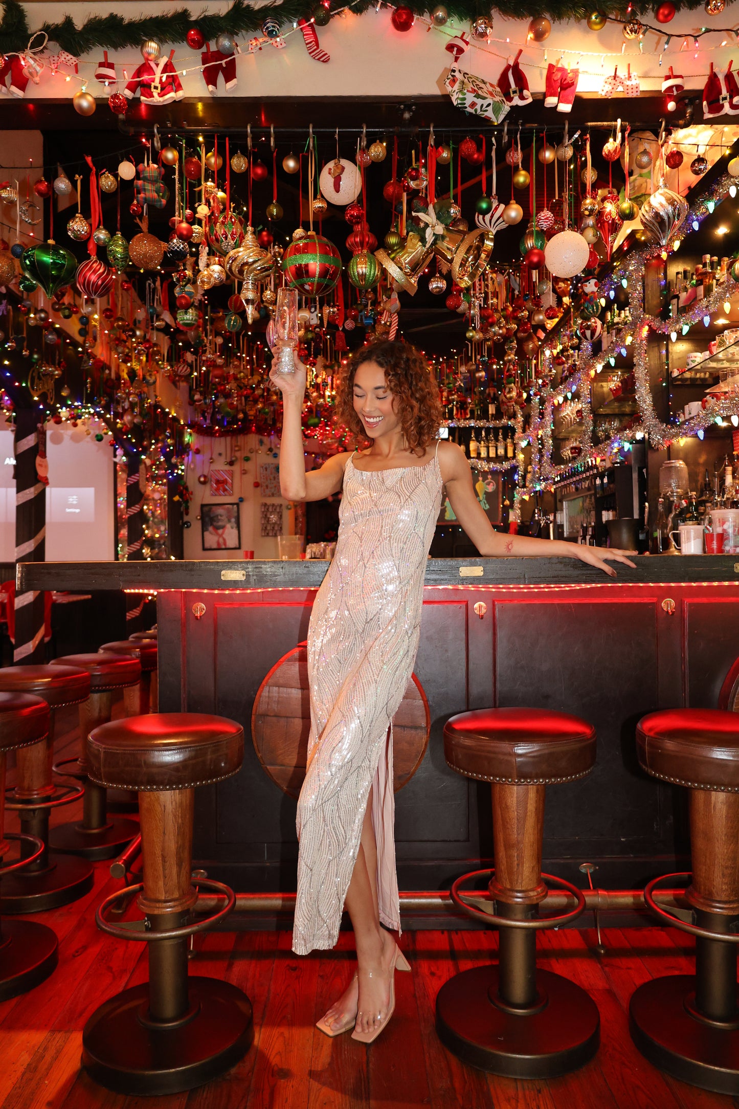 Opulent Sequin Dress