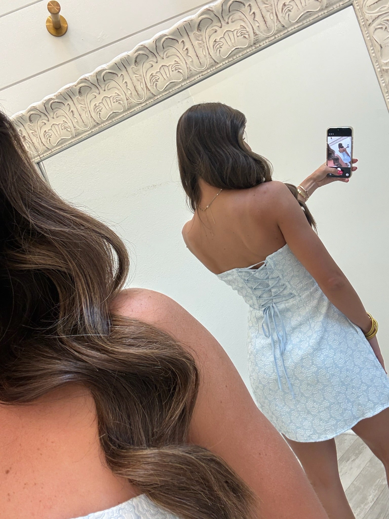 Gabbie Dress-Blue