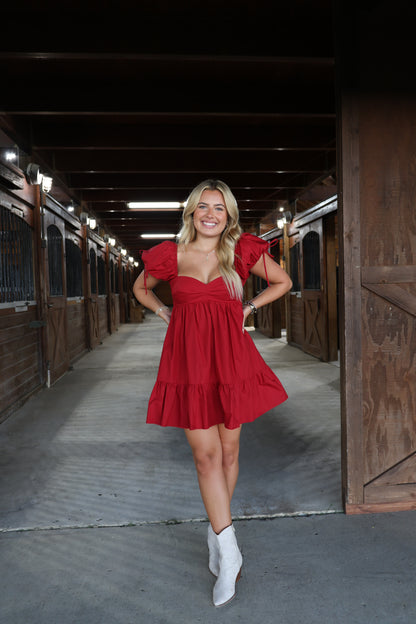 Larah Dress(scarlett)