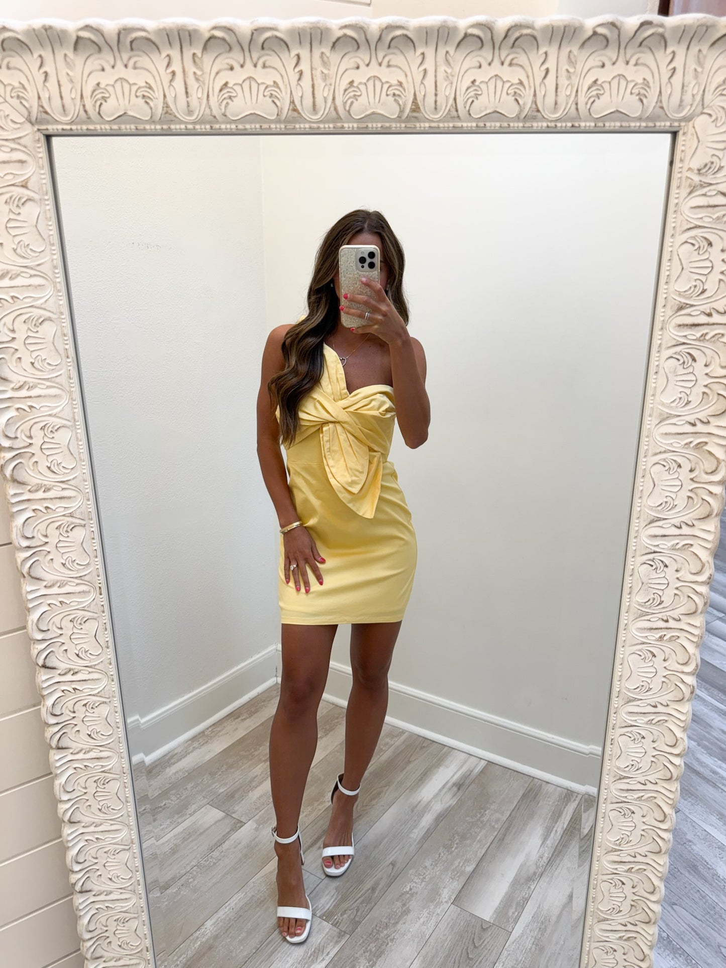 Knot Me Dress(yellow)