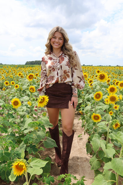 Coffee Blouse