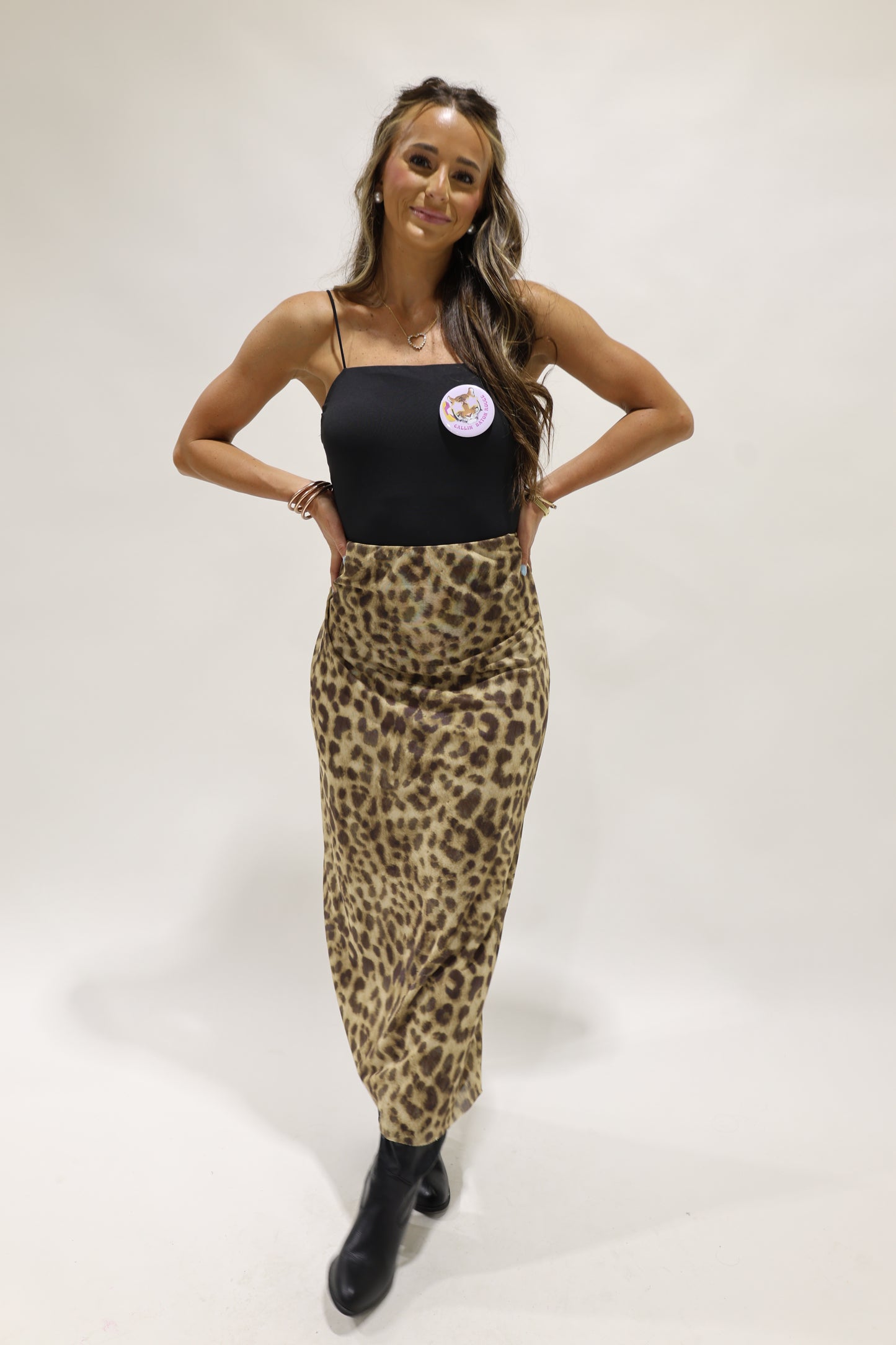Cheetah skirt