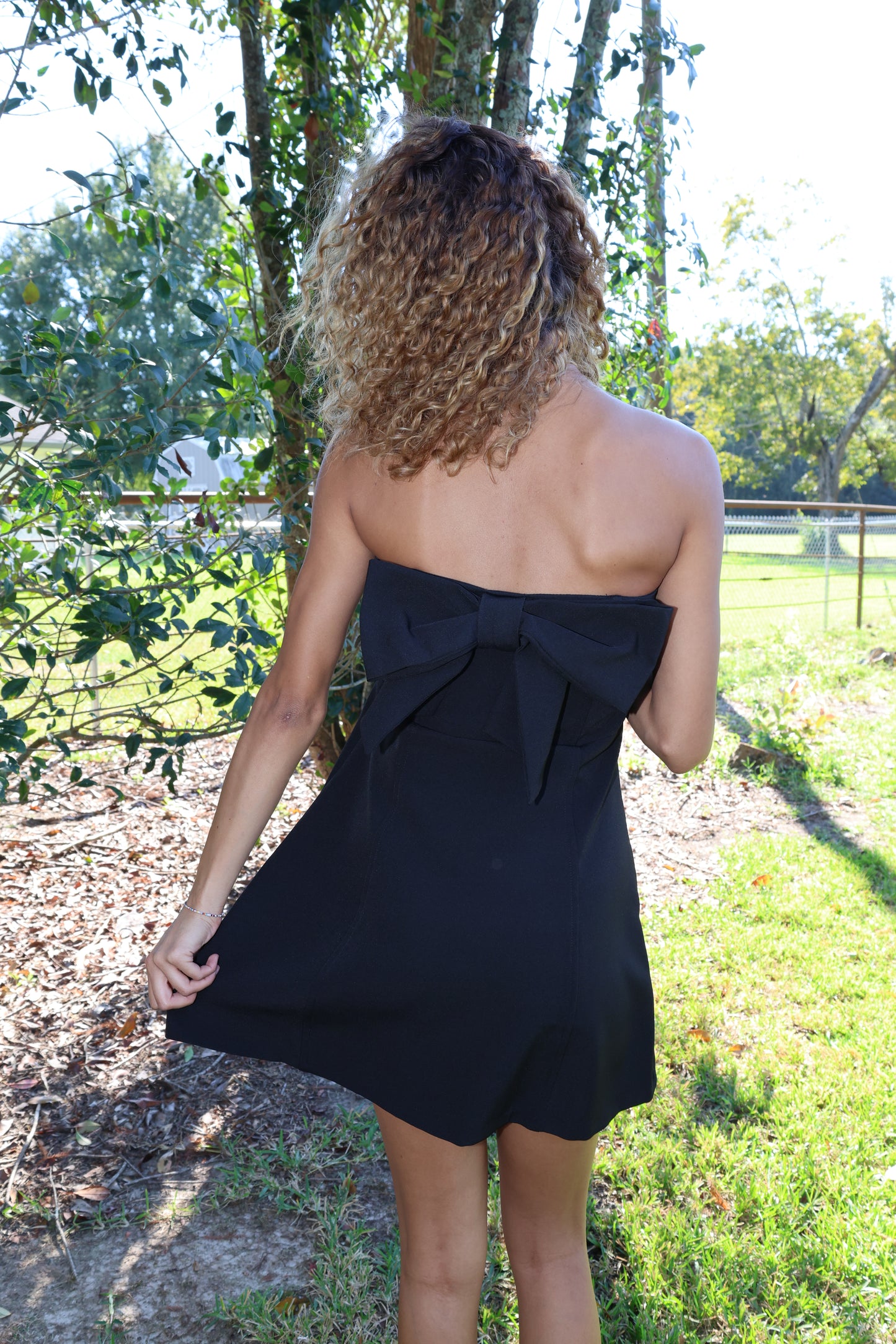 Bow Dress(black)