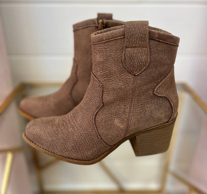 Taupe Booties