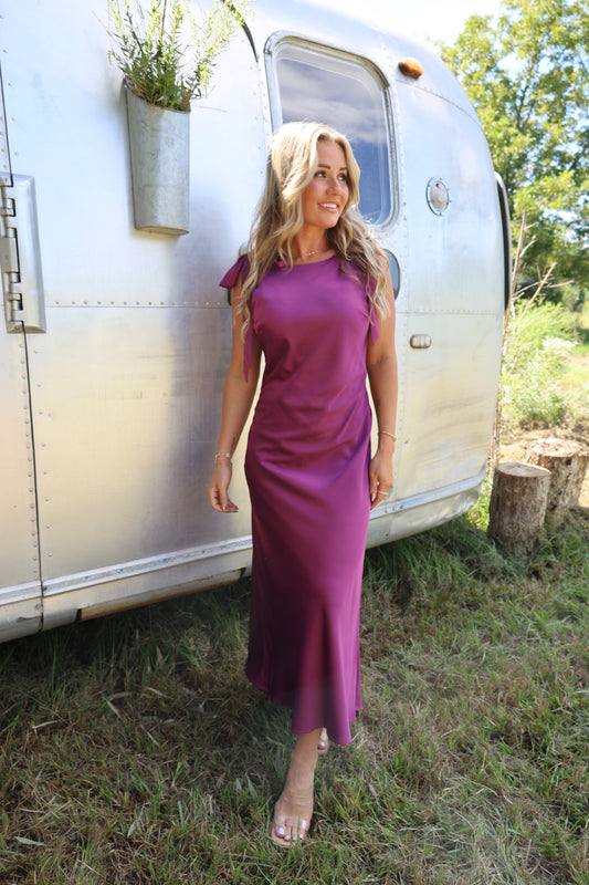 Anderson Dress(eggplant)