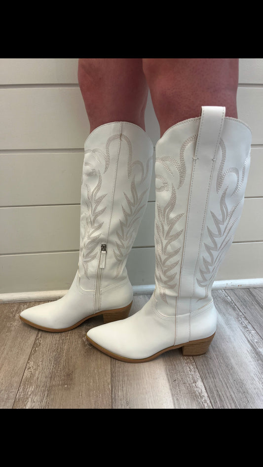 White Boots