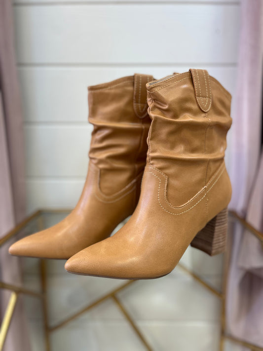Tan Booties