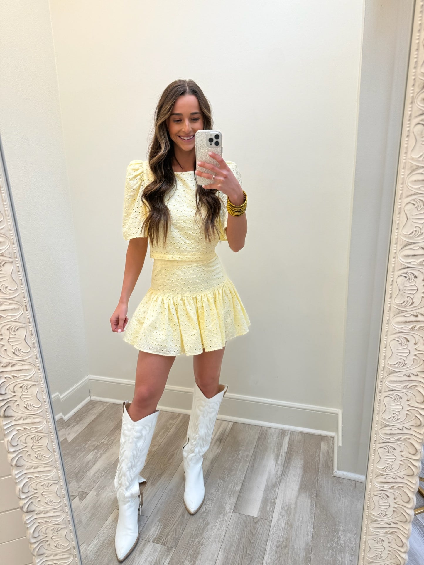 Eyelet Top