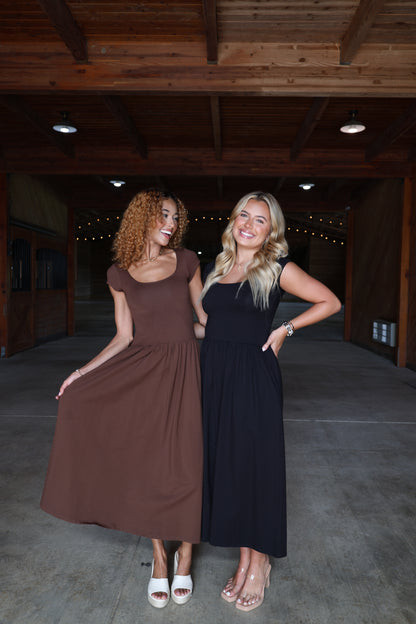 Aspen Dress(brown)