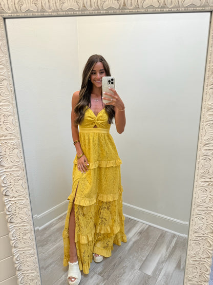 Sadie Dress(mustard)