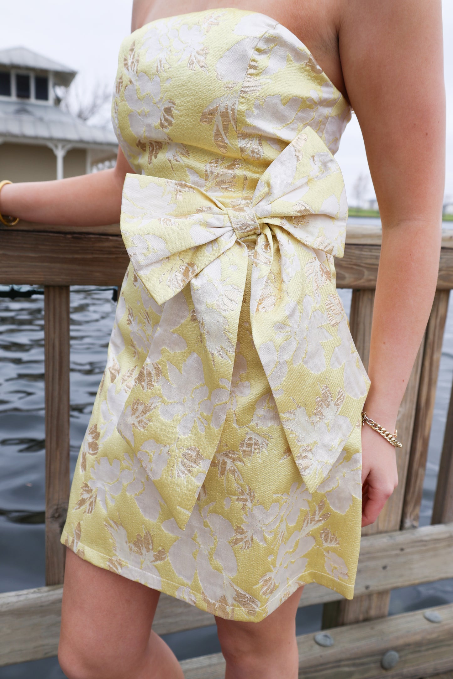 Mae Mini Dress(yellow)