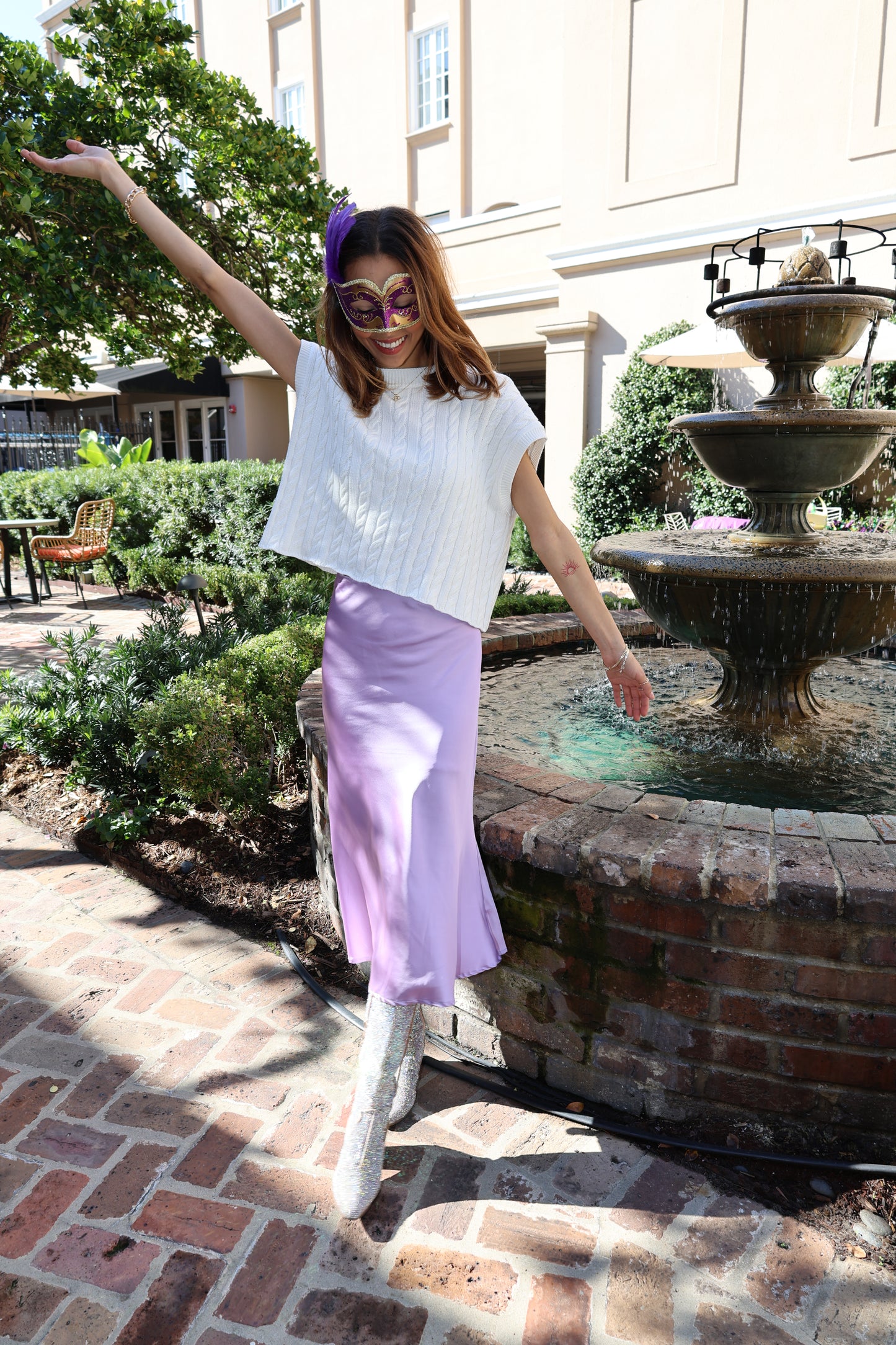 Luxe Skirt( lilac)