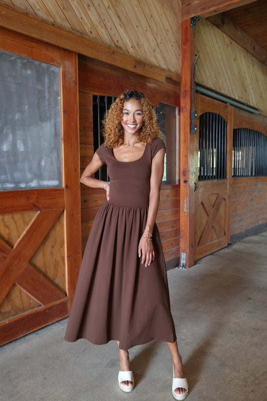 Aspen Dress(brown)