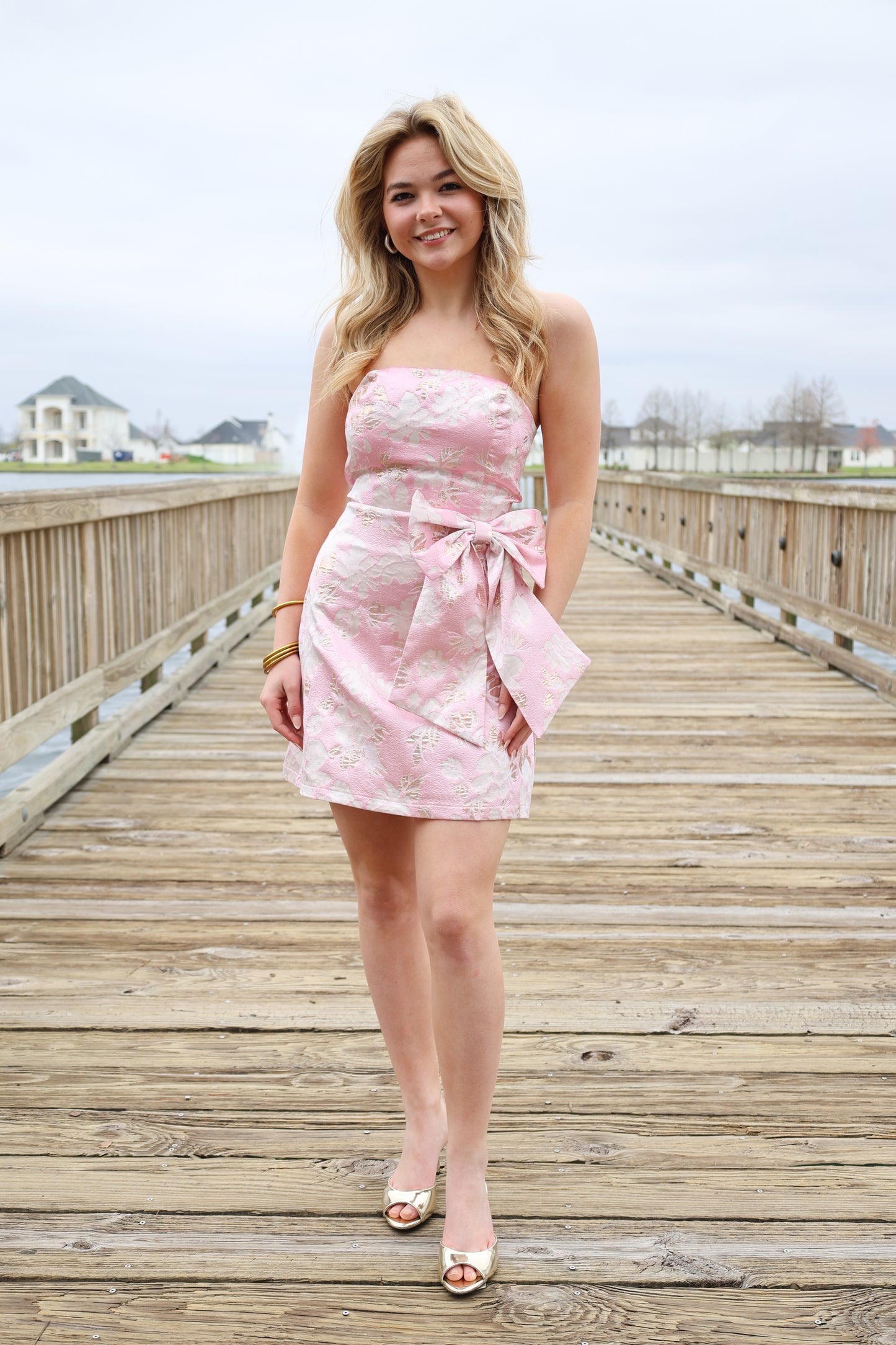 Mae Mini Dress(pink)