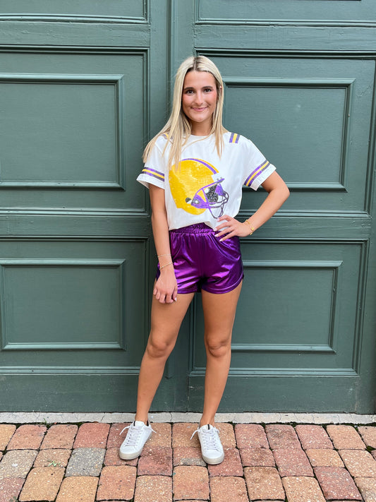 Touchdown Tee(purple)