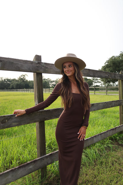 Veronica Dress(umber)