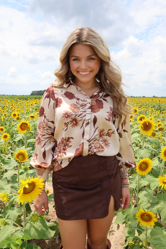 Coffee Blouse