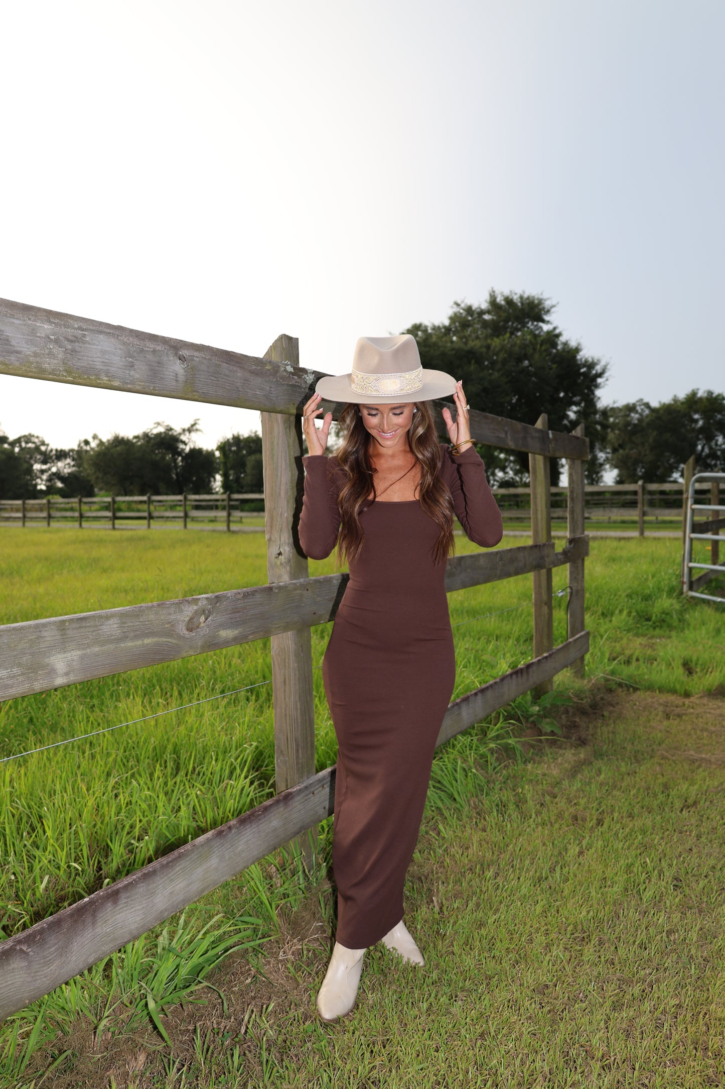 Veronica Dress(umber)