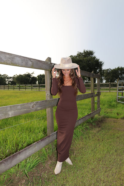 Veronica Dress(umber)