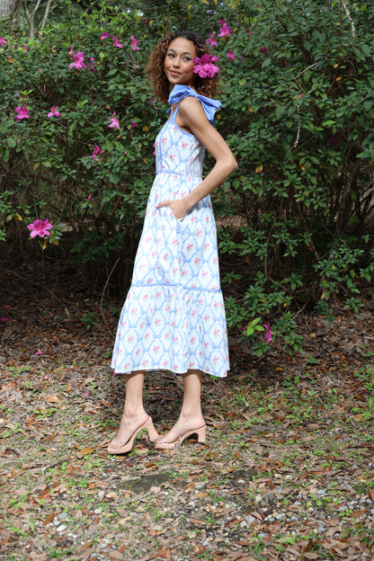 Best Bow Dress (blue)