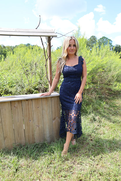 Kiely Dress(navy)