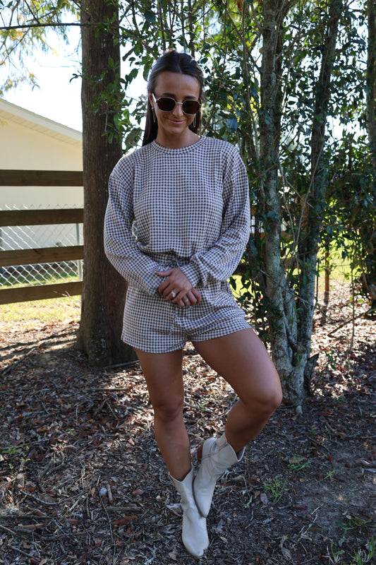 Gingham Set