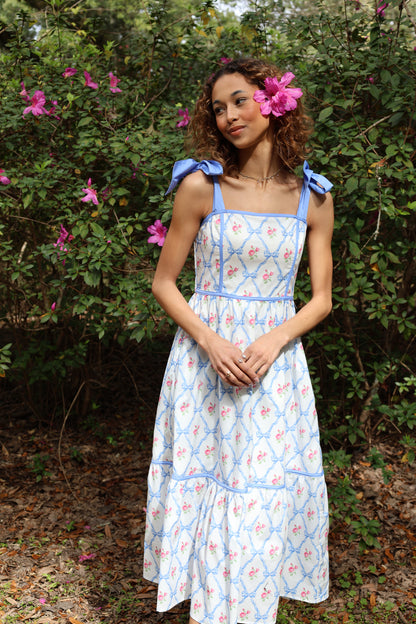 Best Bow Dress (blue)