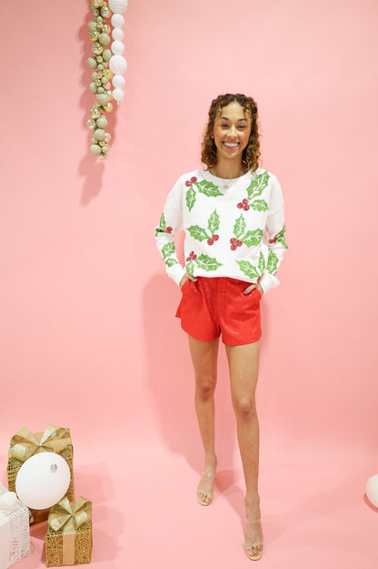 Red Midnight Shorts