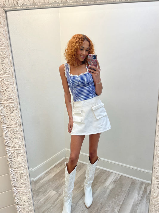 Aurabelle Top(blue)