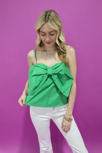 Coquette Top (green)