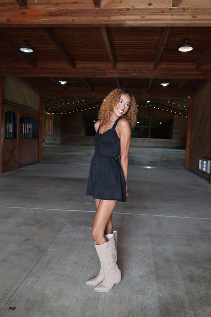 Farrah Romper(black)