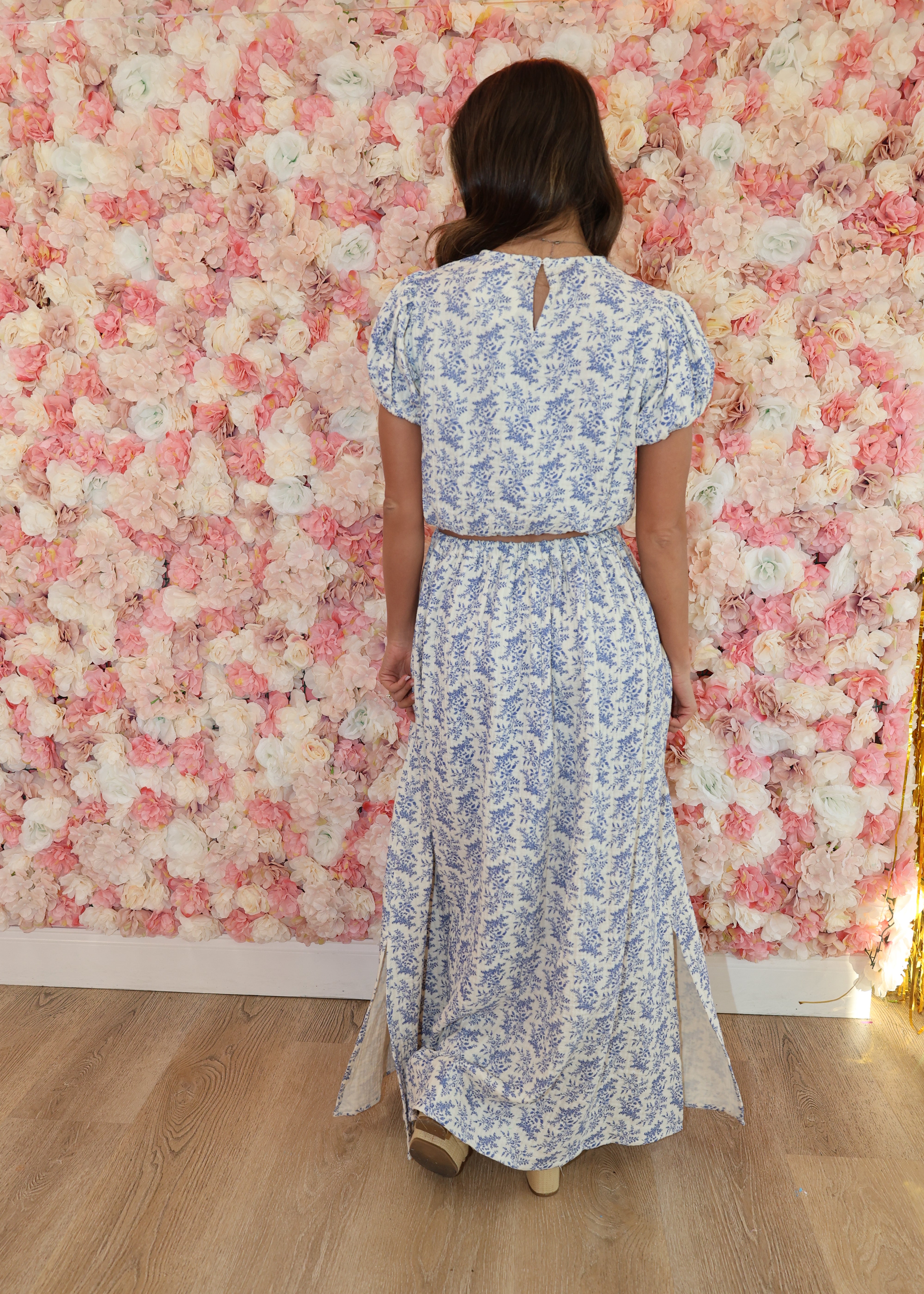 Meagan Skirt-Blue