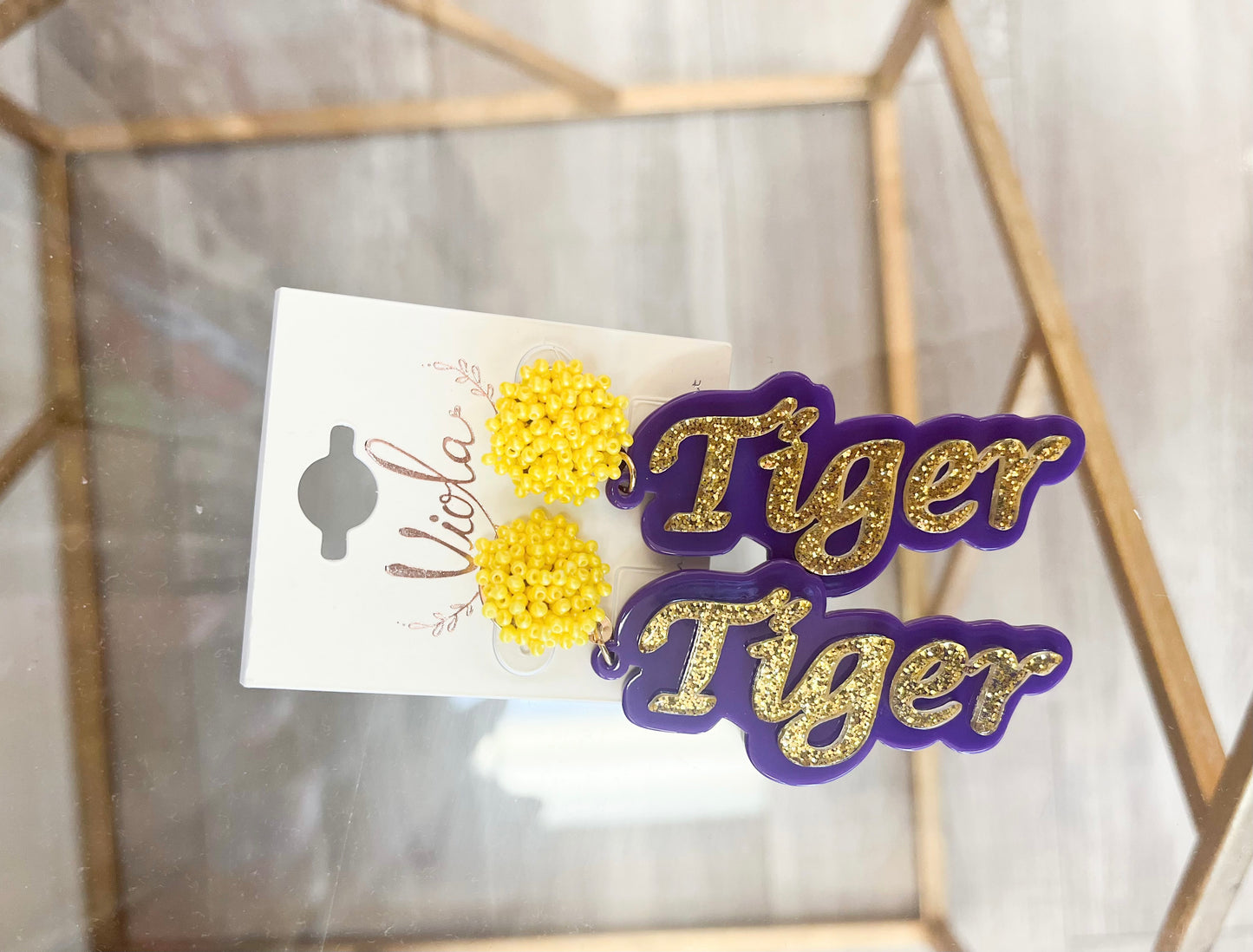 Tiger Earrings